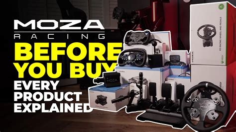 MOZA Complete Buyers Guide: MOZA Racing Ecosystem .